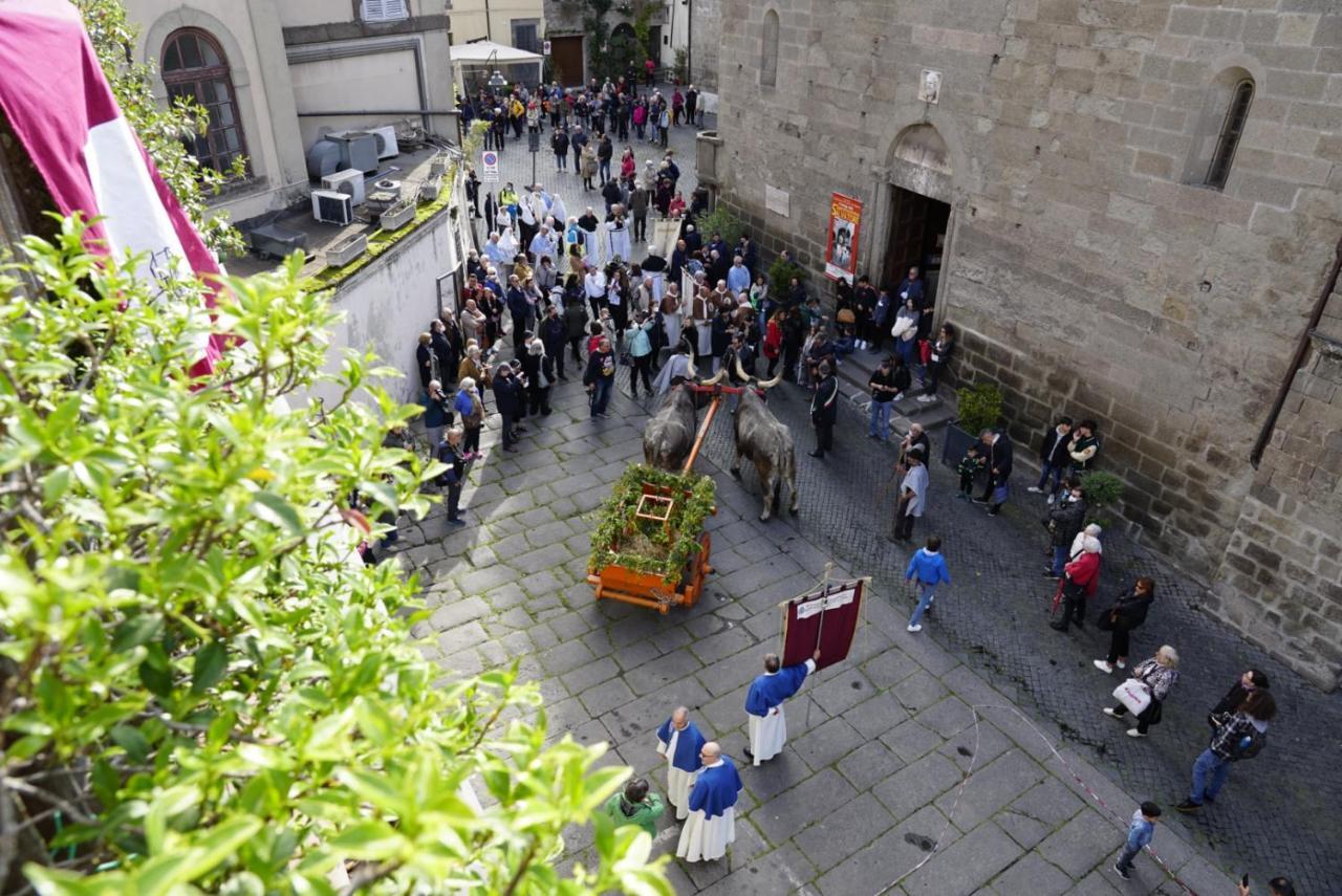 Appartamento Piazza Santa Maria Nuova Viterbo Ngoại thất bức ảnh
